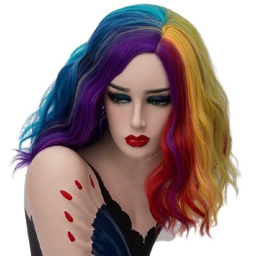 Wig Queen Nevada (Dark Multicolor)