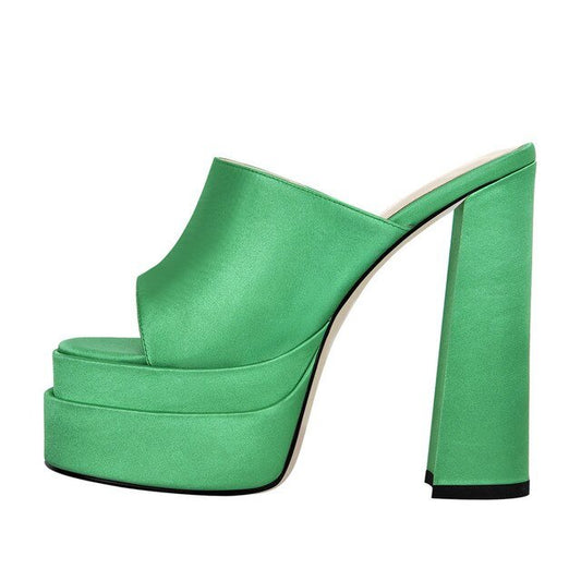 Des sandales Queen Jhonas (vert)