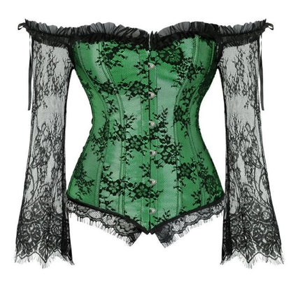 Corsetto Drag Verde foresta)