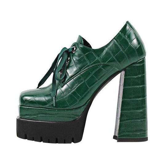 Zapatos Queen Evva (verde)