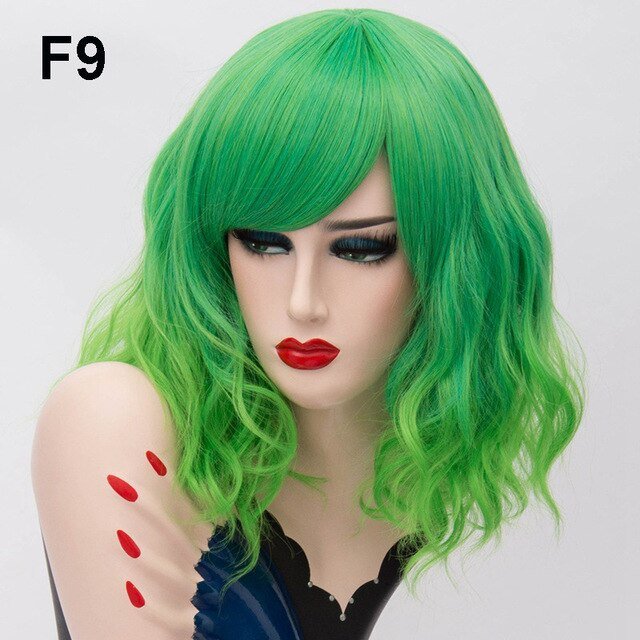 Wig Queen Mulan (Green)