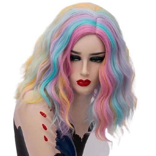 Wig Queen Nevada (Light Multicolor)