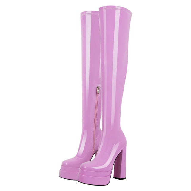 Boots Queen Xiokonna (Pink)