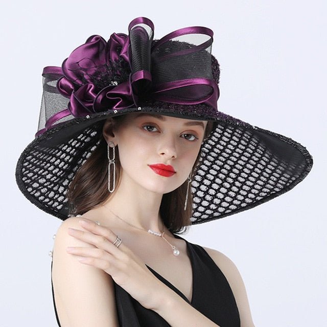 Hat Queen Benhamina (Purple)