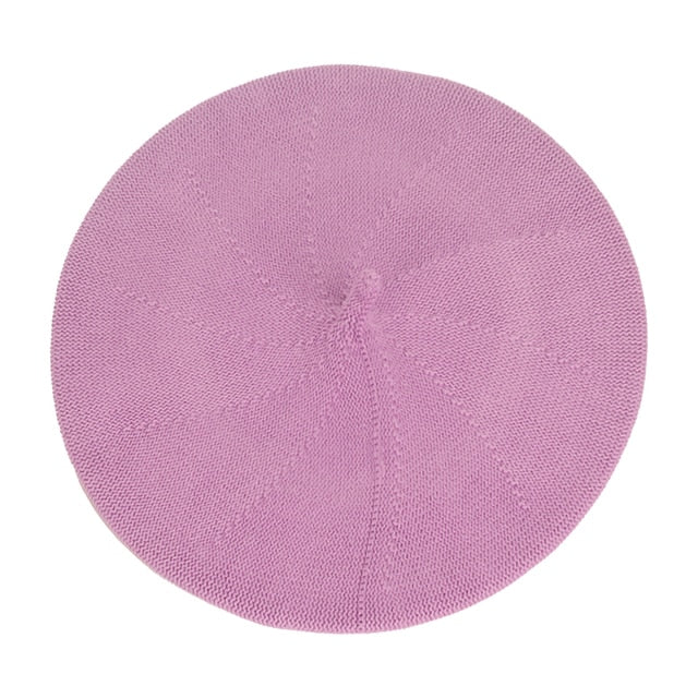 Beret Queen Monica (Purple)