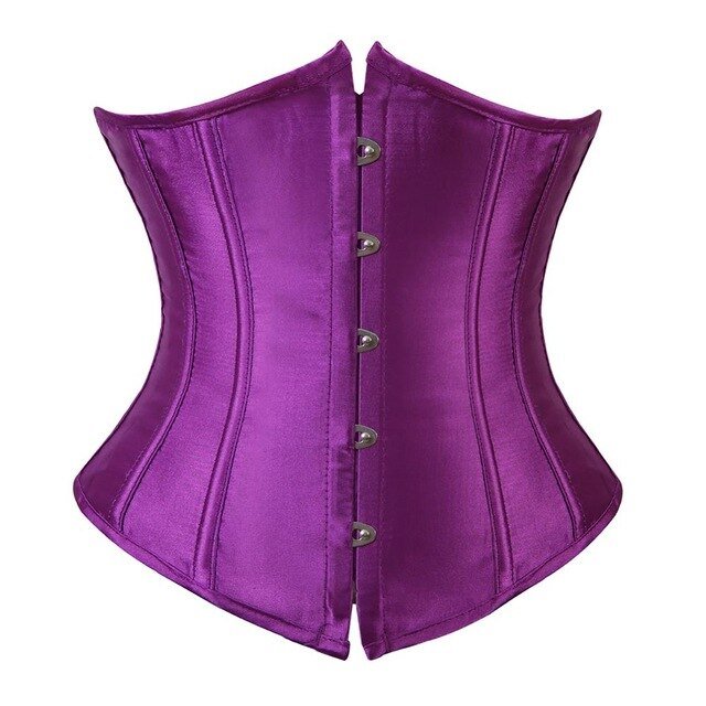 Corset Drag Satin (Purple)