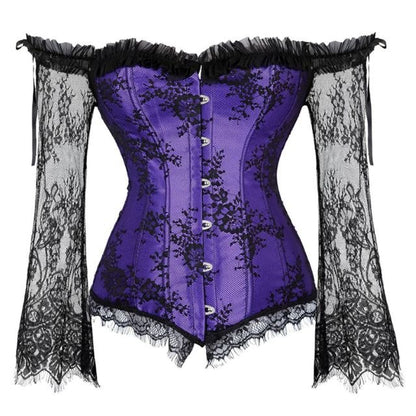 Corset Drag Forêt (violet)