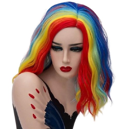 Wig Queen Nevada (Rainbow)