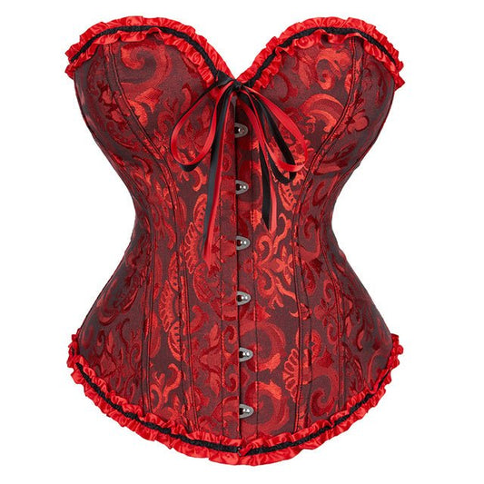 Corset Queen Mandalorien (rouge)