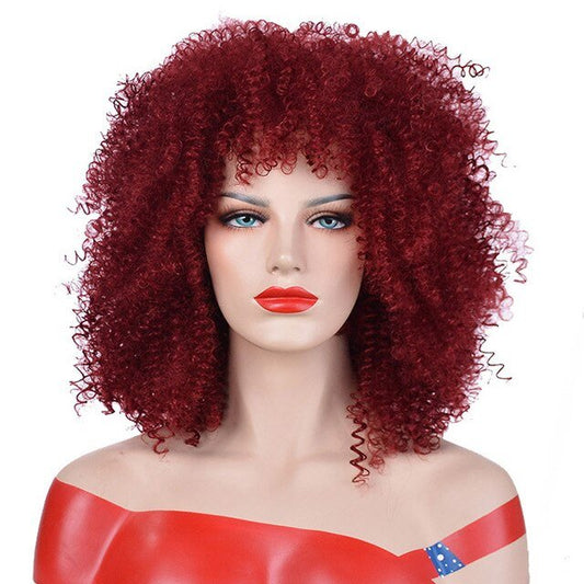 Parrucca Queen Vogue (rosso)