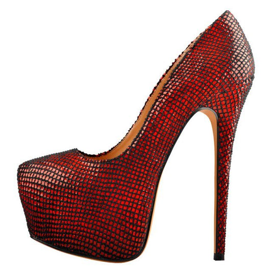 Sapatos Queen Remina (vermelho)