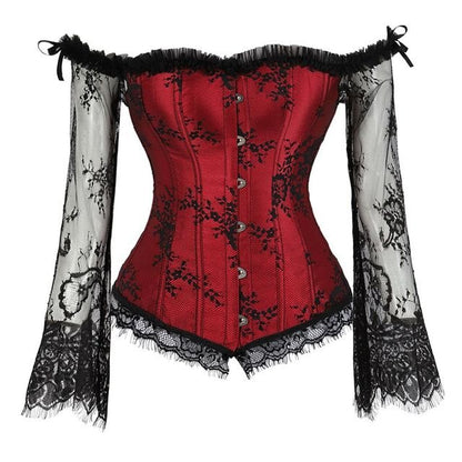 Corset Drag Forêt (rouge)