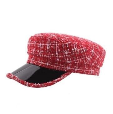 Casquette Drag Zircon (rouge)