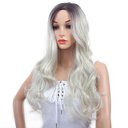 Wig Queen Marble (Silver Gray)