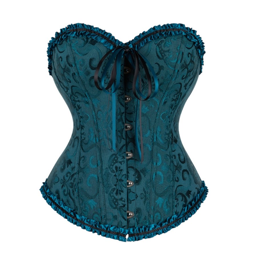 Corset Queen Mandalorian (Turquoise green)