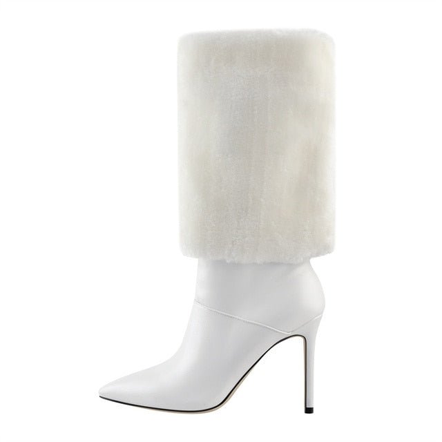 Boots Queen Ovequeen (White)