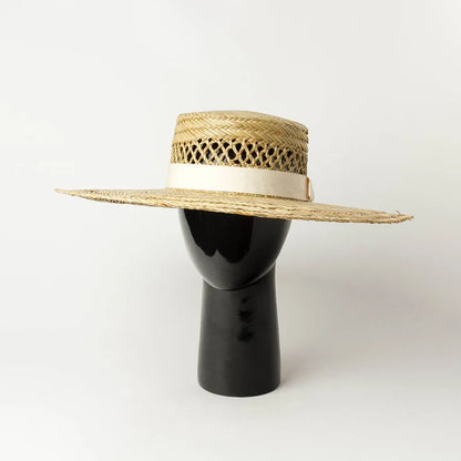 Sombrero Drag Espantapájaros (cinta blanca)