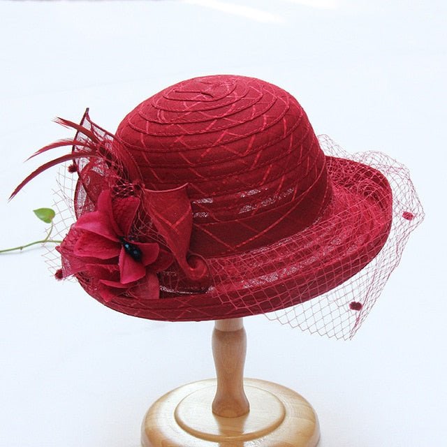 Sombrero Queen Divinna (vino rojo)