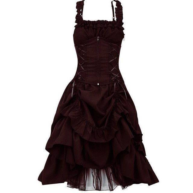 Vintage Dress Queen Noire (4 Colors) - The Drag Queen Closet