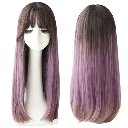 Wig Queen Menthasy (Purple)