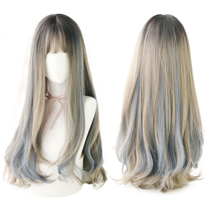 Wig Queen Wytta (Blue and blond)
