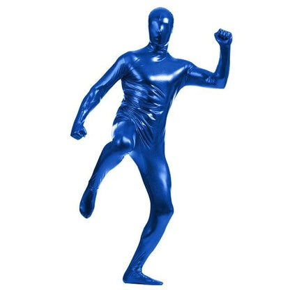 Zentai Suit Blue Full Body Lycra Spandex Zentai Suit